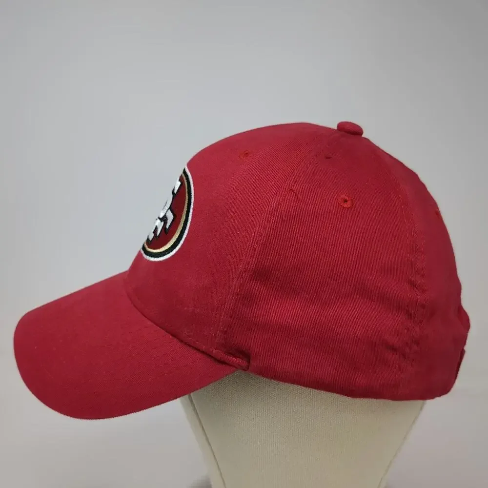 San Francisco 49ers NFL Fan Favorite Baseball Cap Hat Red One Size Strapback